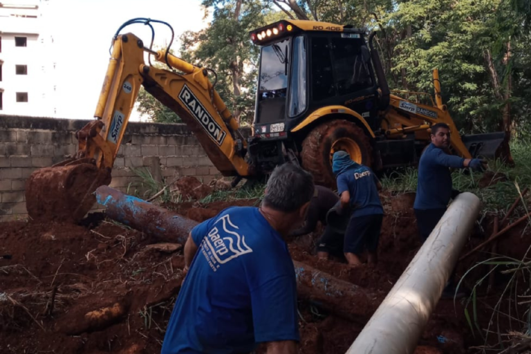 Ribeirão Preto tem mais de 1.5 km de rede nova de água em 4 meses