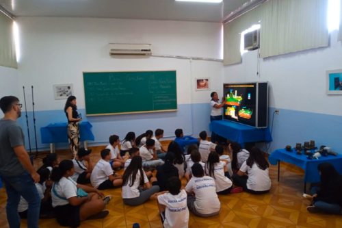 Ação ambiental em escolas de Ribeirão Preto atraem mais de 1.000 crianças